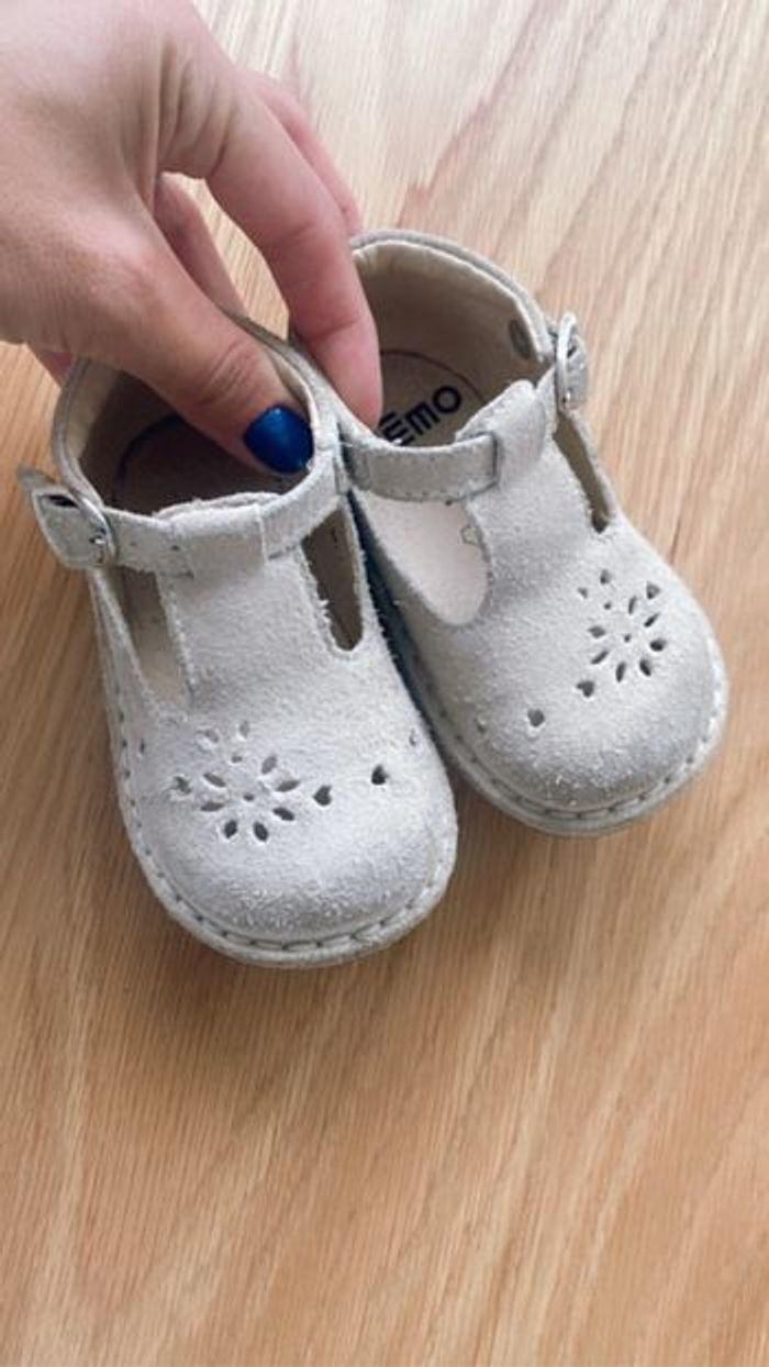 Chaussures bébé fille en cuir Gémo - photo numéro 4