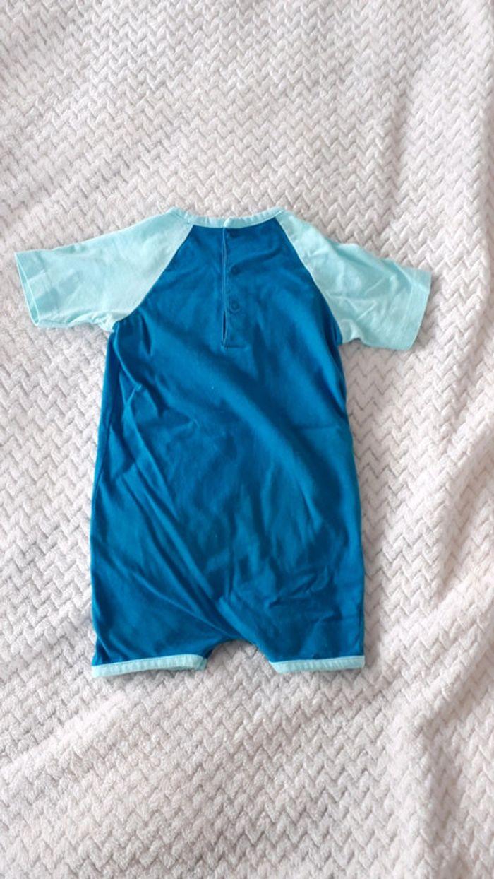 Combishort thème surf bleu Bébé Rêve 6 mois - photo numéro 4