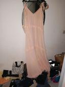 Superbe robe maxi en voilage ts