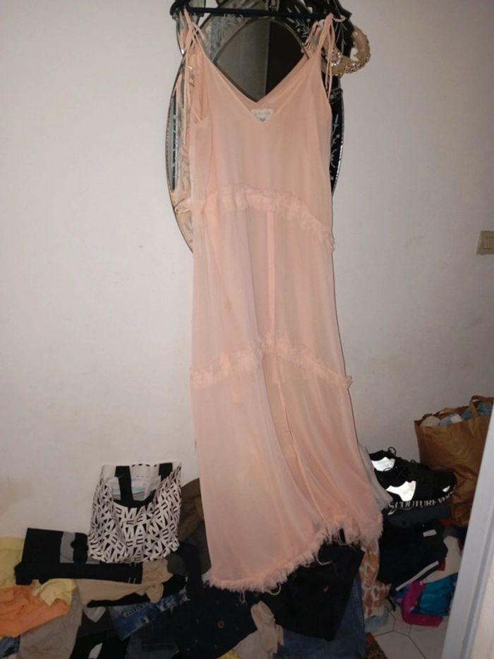 Superbe robe maxi en voilage ts - photo numéro 1