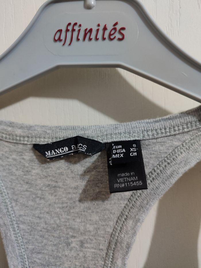 Débardeur gris femme Mango - photo numéro 2