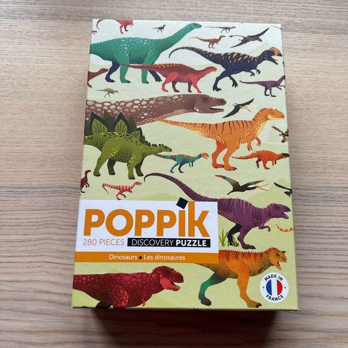 Poppik puzzle, 280 pièces dinosaures - photo numéro 1