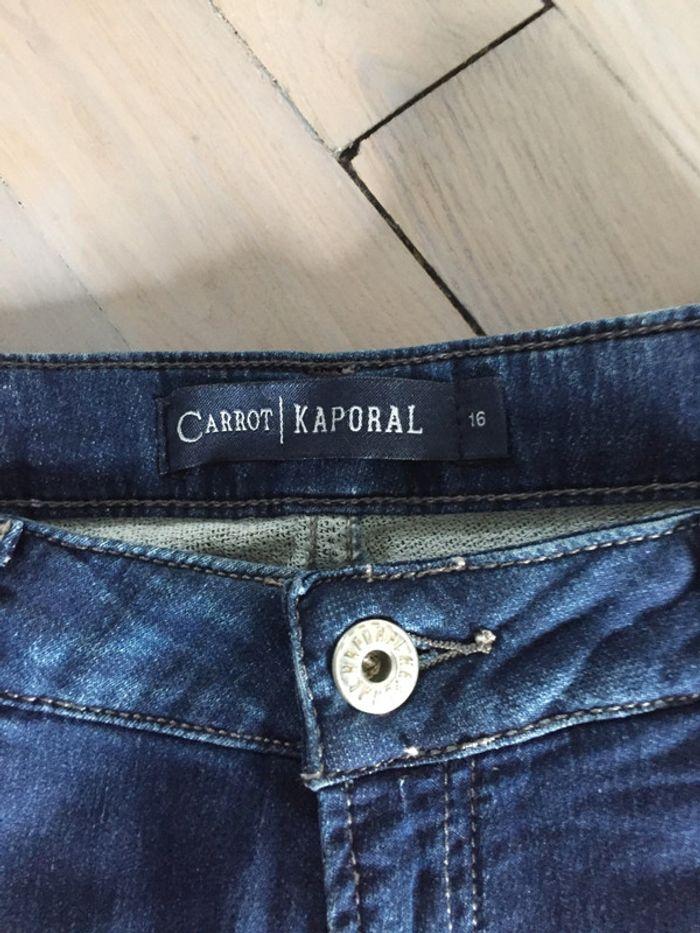 Jeans kaporal forme carott - photo numéro 3