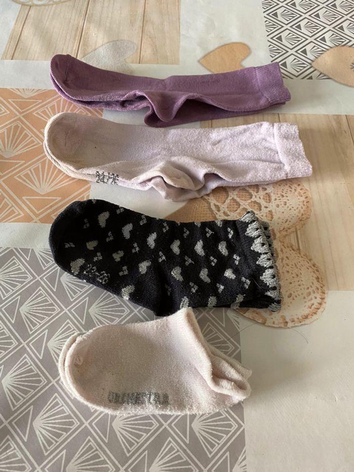 Lot de 4 paires de chaussette 24/26