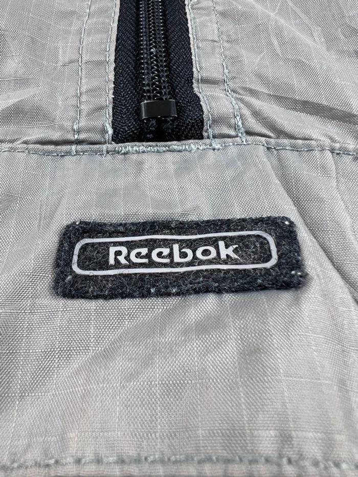 👕 Veste coupe vent Reebok Vintage avec logo brodé Grise Taille M 👕 - photo numéro 7