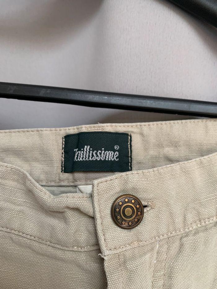 Pantalon homme écru Taillissime taille 54 - photo numéro 3