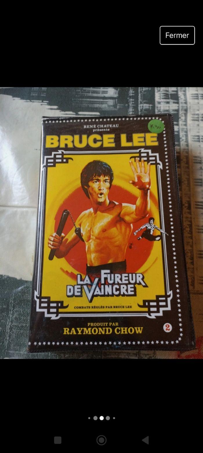 Cassette VHS Bruce Lee état correct les 2 - photo numéro 5