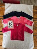 Lot vestes / gilets Mots d'enfants