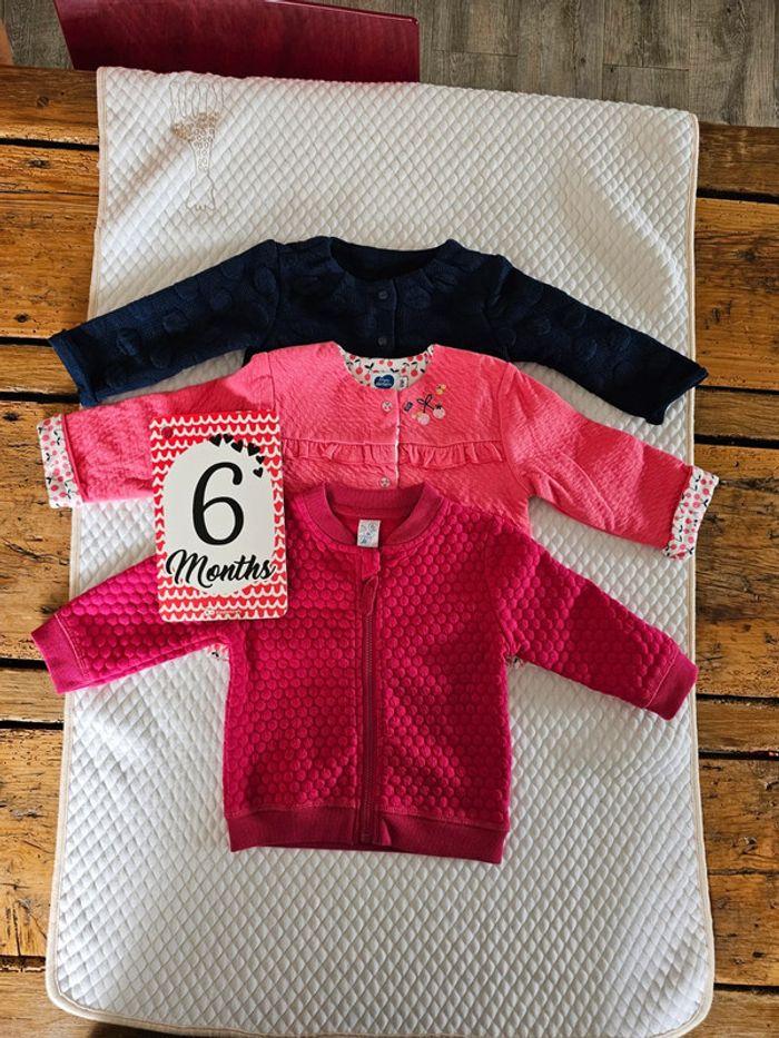 Lot vestes / gilets Mots d'enfants - photo numéro 1