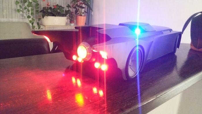 Batmobile 60cm led - photo numéro 5