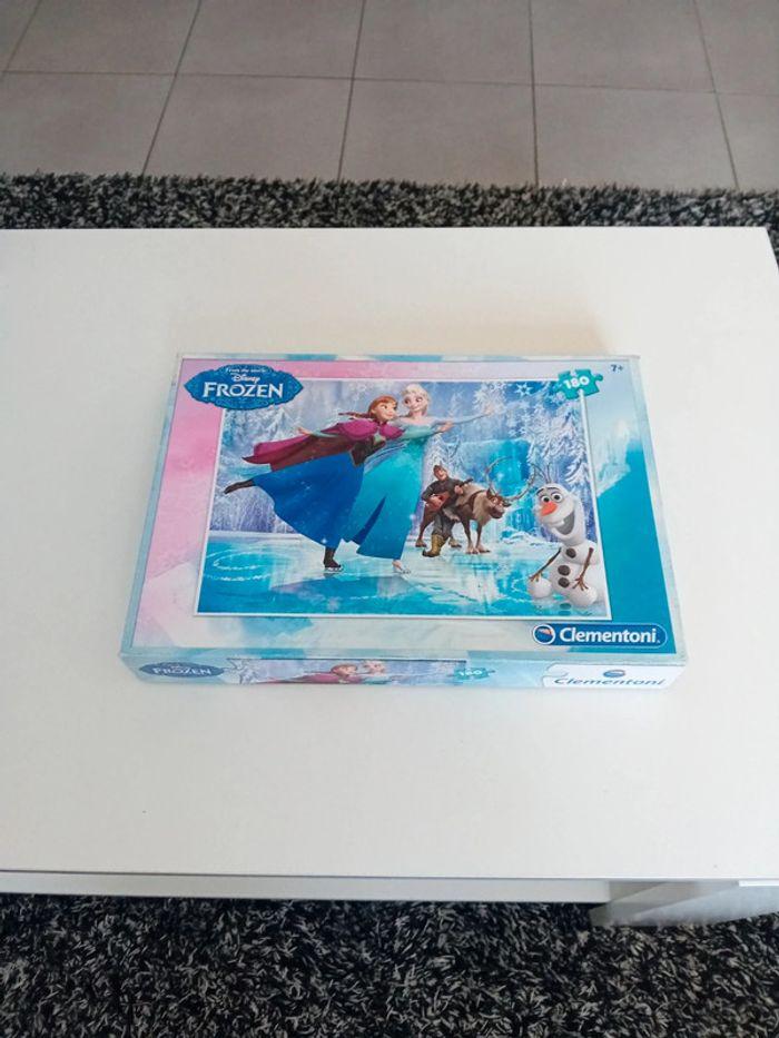 Puzzle reine des neiges frozen disney 180 pièces - photo numéro 1