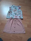 Ensemble blouse et jupe Shein 8 ans