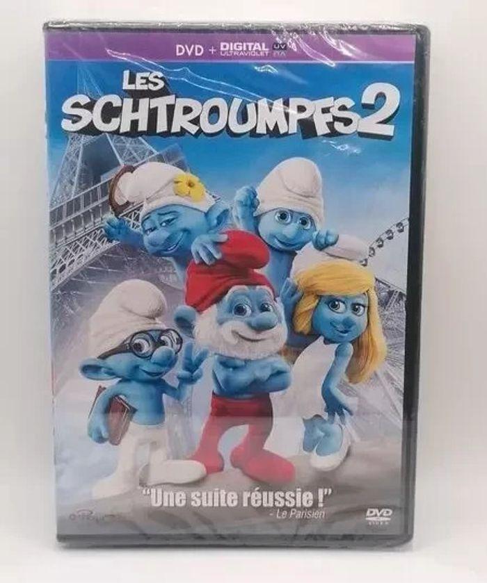 DVD LES SCHTROUMPFS 2. Neuf sous blister. - photo numéro 1