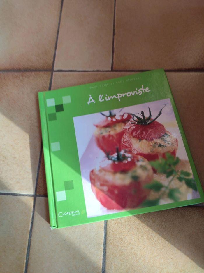 Livre recette à l'improviste cuisine sans stress vintage ancien - photo numéro 2