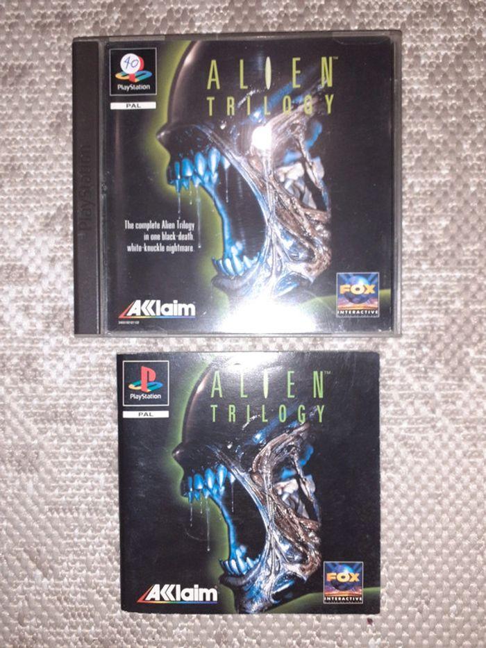 Playstation 1 ps1 alien trilogy - photo numéro 1