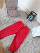 Pantalon rouge Obaïbi 6 mois