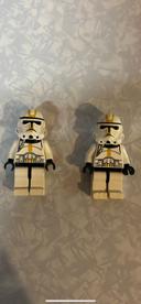 Lego star wars Clone trooper phase 2 lot de 2 7655