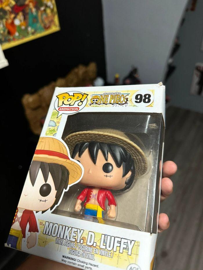 Funko Pop Monkey.D.Luffy 98 OG ( Cheveux brillants ) - One piece - photo numéro 8