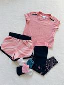 Lot vêtements de sport décathlon fille 2 ans