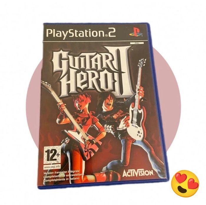 🧩 jeux PS2 Guitar Hero II bon état 🧩 - photo numéro 1