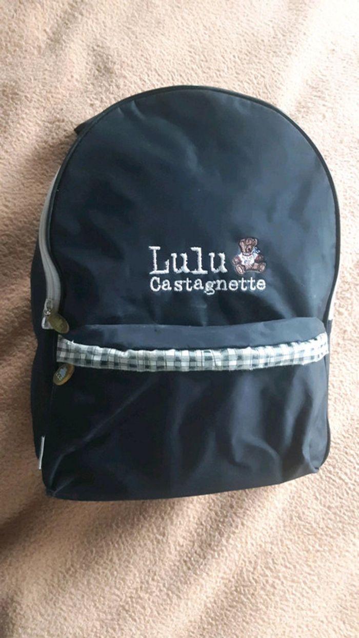 Sac a dos lulu castagnette noir - photo numéro 8