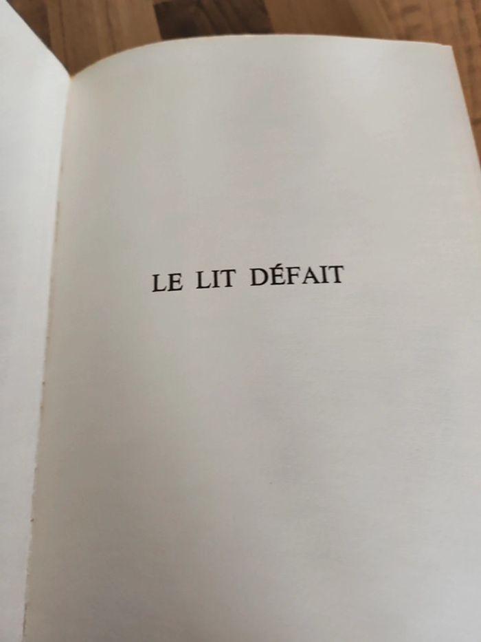 Le lit défait Sagan - photo numéro 4