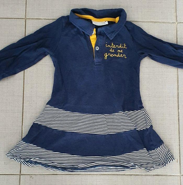 Robe interdit de me gronder 2ans - photo numéro 1