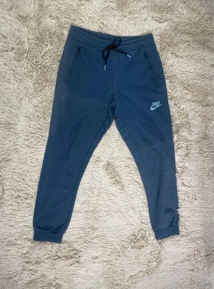 Pantalon jogging bas de survetement nike bleu homme M - photo numéro 2