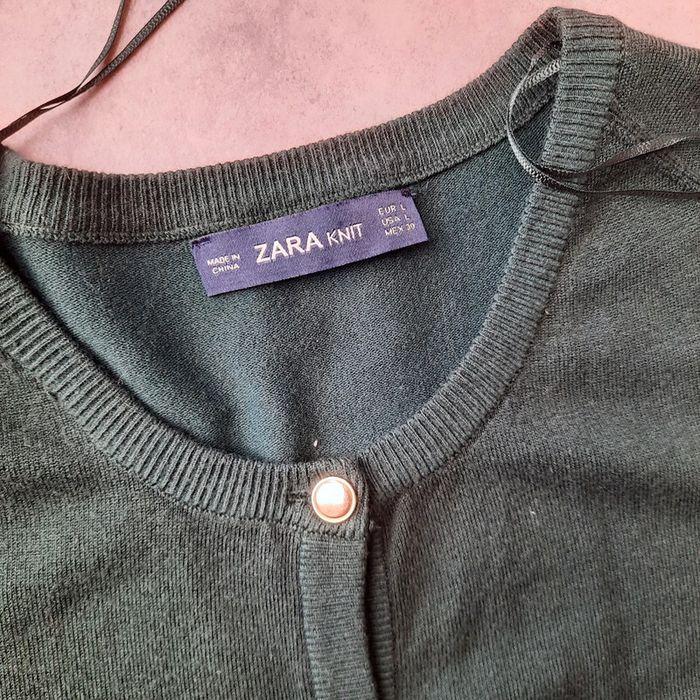 Pull veste ZARA Taille L - photo numéro 2