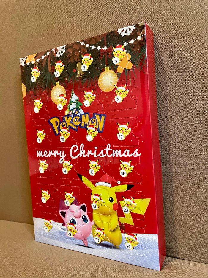 Calendrier de L’avent de noël Pikachu Pokémon - photo numéro 2