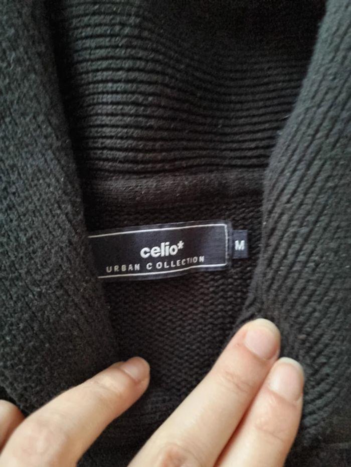 Pull Celio noir taille M - photo numéro 2