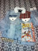 Veste en jeans Desigual Mickey Mouse XS