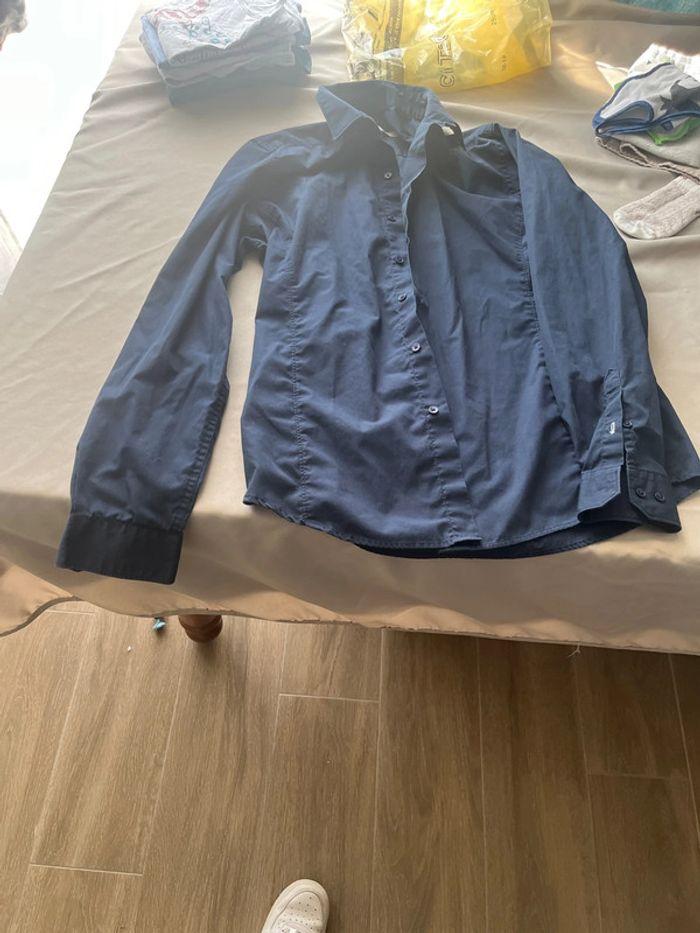 Chemise bleu homme - photo numéro 2