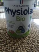 Lait Bio physiolac 1er âge 400g