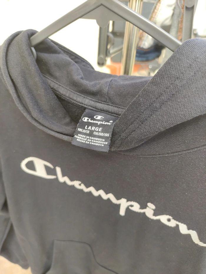 Sweat champion noir - photo numéro 2