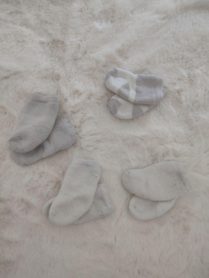 Lot 4 paires de chaussettes, naissance