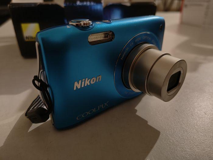 nikon.coolpix s3300 bleu - photo numéro 3