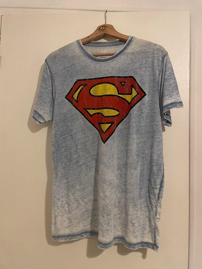 T-shirt superman effet abimé - photo numéro 2