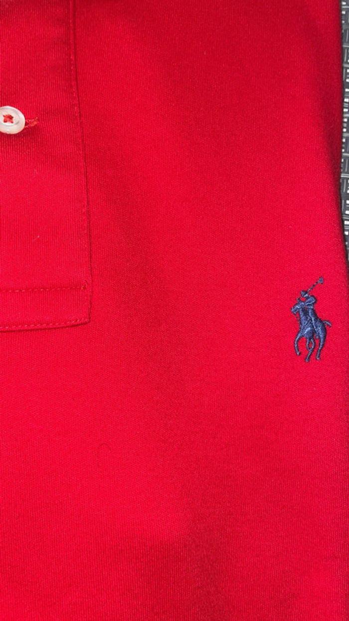 Polo rouge Ralph Lauren T 40 T S  us : T41 T42 - photo numéro 3