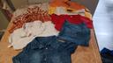 Lot t-shirts et chemises manches courtes