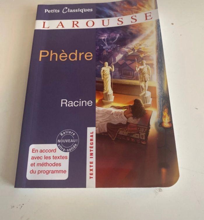 Livre de poche phèdre - photo numéro 1