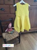 Robe jacadi jaune 💛 5 ans tbe