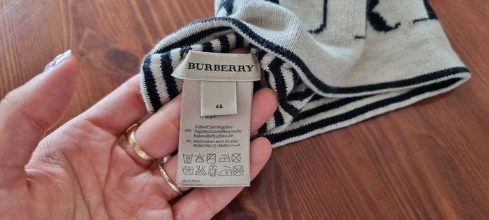 Bonnet Burberry mixte et réversible 6/12 mois - photo numéro 3