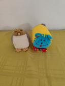 Lot de 2 peluches