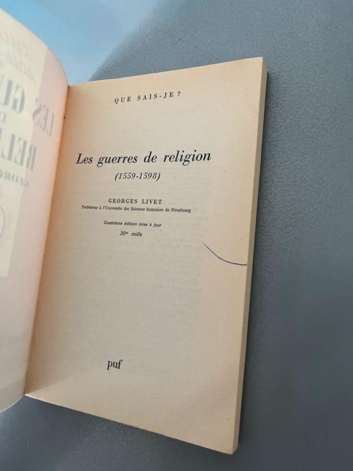 Livre Que sais-je ? 1016 La Guerre de Religion 1559-1598 - photo numéro 4