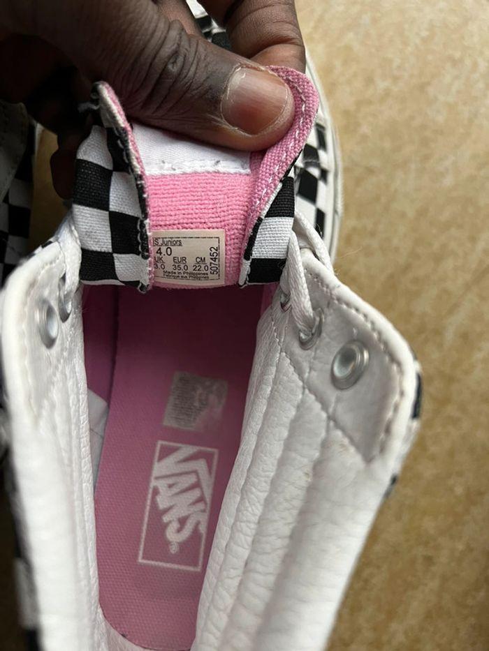 Vans montante enfants 35 très bon état - photo numéro 6