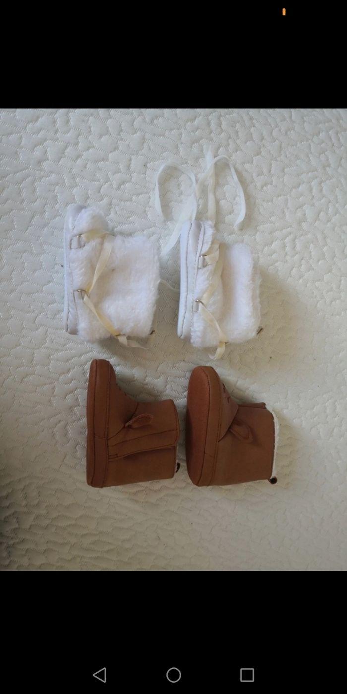 Lot de 2 chaussons fourrés souples - photo numéro 7