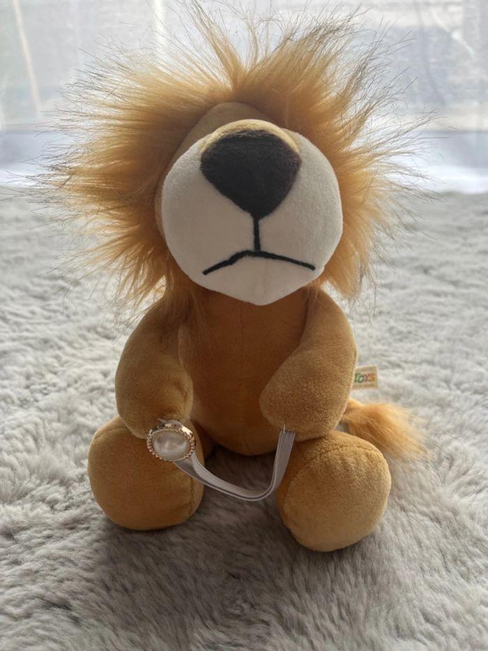 Peluche lion à accrocher - photo numéro 2