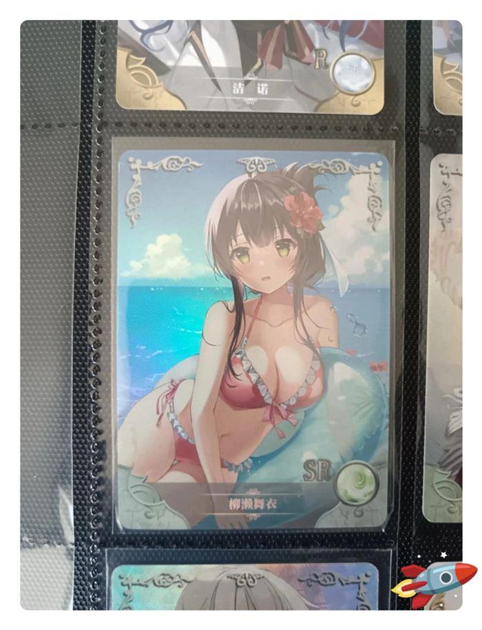 Lot 6 cartes animé Waifu - photo numéro 5