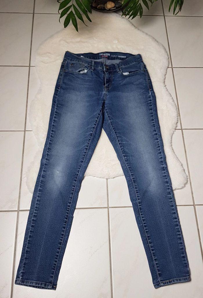 Jean Levi's Denizen Curvy Skinny W29 Bleu - photo numéro 2